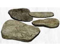 Navkar Stones Natural Stepping Stones for Garden Paths, Walkways and Landscape Design, Durable Premium Stone with Textured Surface and Elegant Natural Look for Outdoor Spaces Projects